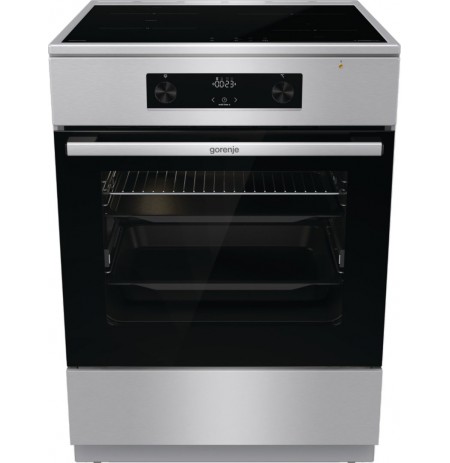 Gorenje GEIT6C60XPG cooker Freestanding cooker Zone induction hob A