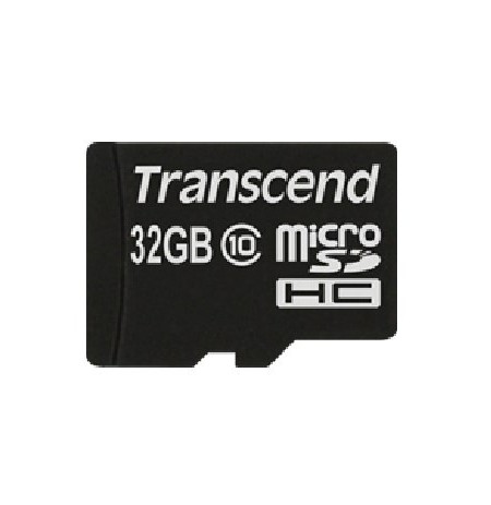 SD microSD Card  32GB Transcend SDHC Class10 w/adapter
