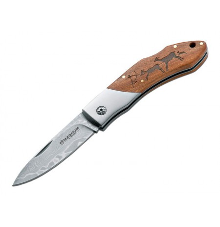 Magnum Caveman Damast Knife