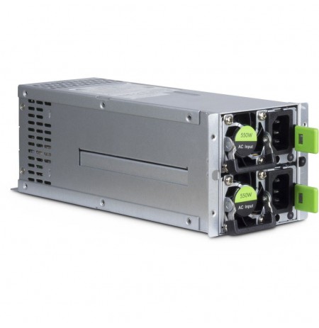 Inter-Tech Aspower R2A-DV0550-N power supply unit 550 W 20+4 pin ATX Stainless steel