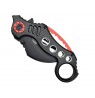 Knife SCK Steel Claw Knives Karambit K29 black red