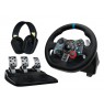Logitech G29 Driving Force Žaidimų vairas ir pedalai + G435 Ausinės, skirta PC, PS3, PS4, PS5, Juoda
