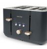 Salter EK5565BGRYFVDE Marino 4-Slice Toaster