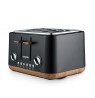 Salter EK5823BLKVDE Toronto  4-Slice Toaster