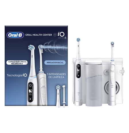 Oral-B Electric Toothbrush | iO6 & OxyJet | Rechargeable | For adults | Number of brush heads included 2 | Number of teeth brush