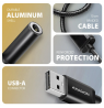 AXAGON ADA-HA USB-A Hi-Res DAC audio adapter