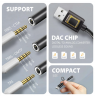 AXAGON ADA-HA USB-A Hi-Res DAC audio adapter