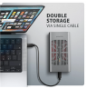 AXAGON USB-C 20Gbps Dual M.2 NVMe SSD CLONE MASTER Enclosure | EEM2-20GD