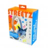 Vaikiškos „Bluetooth“ ausinės STREETZ pliušinės, mikrofonas, mėlynos BT20-BLU / 6612134