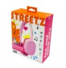 Vaikiškos „Bluetooth“ ausinės STREETZ pliušinės, mikrofonas, rožinės BT20-PNK / 6612133