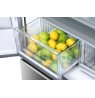 Haier FD 83 Serie 7 HB18FGSAAA Fridge-freezer, double-opening 539 l E Silver, Titanium