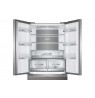 Haier FD 83 Serie 7 HB18FGSAAA Fridge-freezer, double-opening 539 l E Silver, Titanium