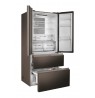 Haier FD 83 Serie 7 HB18FGSAAA Fridge-freezer, double-opening 539 l E Silver, Titanium