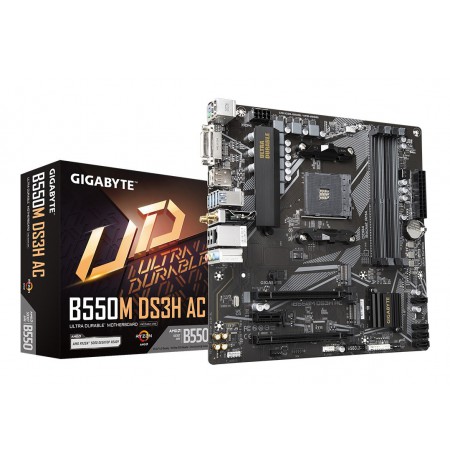 Gigabyte B550M DS3H Socket AM4 micro ATX AMD  B550