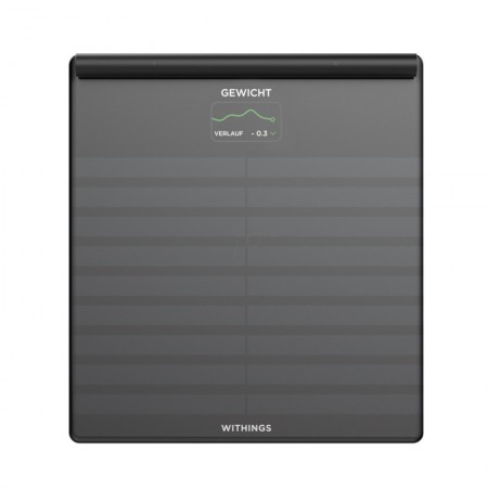 Withings Svarstyklės Body scan connected health station Black WBS08-Black-All-Inter