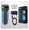 BRAUN Series 3 310S Electric shaver Black, Blue