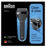 BRAUN Series 3 310S Electric shaver Black, Blue