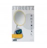 Garsiakalbis STREETZ su veidrodžiu, belaidžiu įkrovikliu, žadintuvu S500-WHT / 6612139