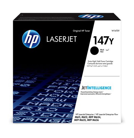 HP toner cartridge 147Y juoda (W1470Y)