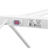 Adler | Foldable electric clothes drying rack | AD 7821 | 220 W | Silver/White