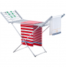 Adler | Foldable electric clothes drying rack | AD 7821 | 220 W | Silver/White