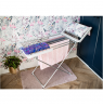 Adler | Foldable electric clothes drying rack | AD 7821 | 220 W | Silver/White