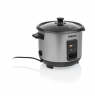 Tristar | RK-6146 | Rice cooker | 400 W | 1 L | Number of programs 0 | Black/Stainless steel
