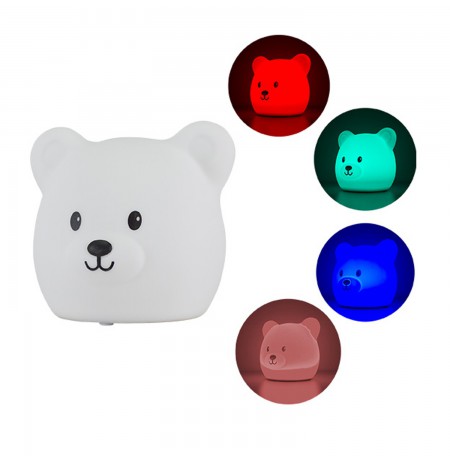 Koala Games G2535 Bear Rechargeable Silicone Lamp