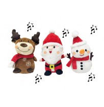 Koala Games G2586 Christmas Danging, Singins  & Lighting Plushes 24 cm