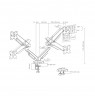 White Shark KHUFU-II GMS-3211 / 2 Monitor Desktop Mount