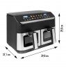 Gastroback 42586 Multi Airfryer Duo Heat Family 9L