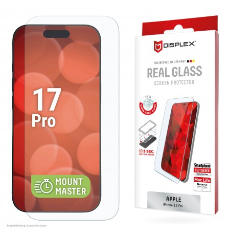 Apple iPhone 17 Pro Real Screen Glass MM By Displex Transparent