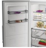 Sidabrinės spalvos šaldiklis Whirlpool WHMFF 6312 XP4