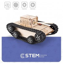 Medinis konstruktorius "Elektrinis tankas", mokomasis modelis