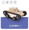 Medinis konstruktorius "Elektrinis tankas", mokomasis modelis