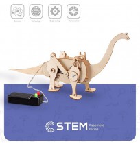 Medinis konstruktorius "Vaikščiojantis dinozauras", mokomasis modelis
