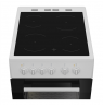 INDESIT Cooker | I5V8PMW | Hob type Ceramic | Oven type Electric | White | Width 50 cm | Depth 60 cm | 55 L