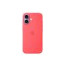 Apple iPhone 17 Silicone Case with MagSafe – Bright Guava | Apple