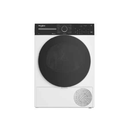Whirlpool Dryer Machine | WP B8X WBS EE | Energy efficiency class B | Front loading | 8 kg | Digital | Depth 67.4 cm | White | S