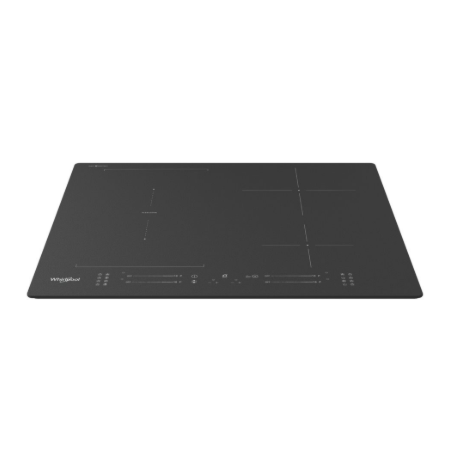 Whirlpool WF S7560NE BM | Hob | Induction | Number of burners/cooking zones 4 | Electronic | Black | Timer