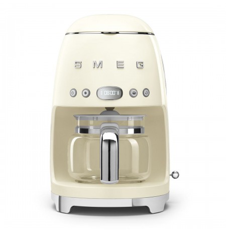 Smeg 50's Style Drip Filter Coffee Machine DCF02CREU Cream