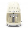 Smeg 50's Style Drip Filter Coffee Machine DCF02CREU Cream