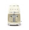 Smeg 50's Style Drip Filter Coffee Machine DCF02CREU Cream