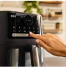 Braun HF 5075 Single Stand-alone 2000 W Hot air fryer Black, Grey