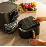 Braun HF 5075 Single Stand-alone 2000 W Hot air fryer Black, Grey