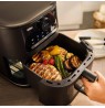 Braun HF 5075 Single Stand-alone 2000 W Hot air fryer Black, Grey