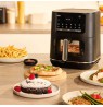 Braun HF 5075 Single Stand-alone 2000 W Hot air fryer Black, Grey
