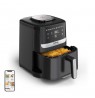 Tefal Easy Fry Silence EY5528E0 fryer Single 5 L Stand-alone Hot air fryer Black, Stainless steel