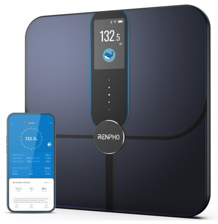 RENPHO Scale Smart Body Analysis Elis Nova black PEU-R-A031 PEURA031 (PEU-R-A031)