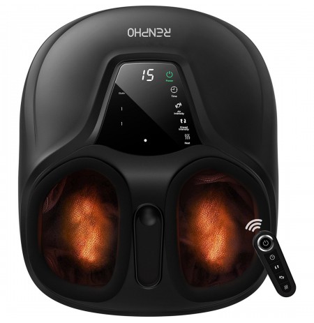 RENPHO Shiatsu Foot Massager black Schwarz PEU-RP-FM058R-BK PEURPFM058RBK (PEU-RP-FM058R-BK)